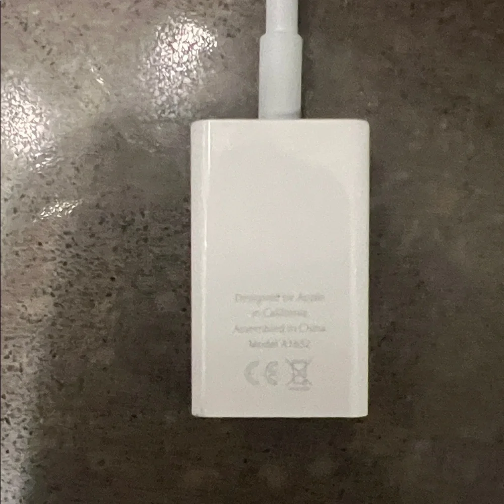 White HDMI Adapter